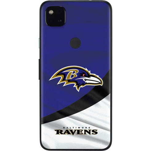 NFL Baltimore Ravens Google Pixel 4a Skin